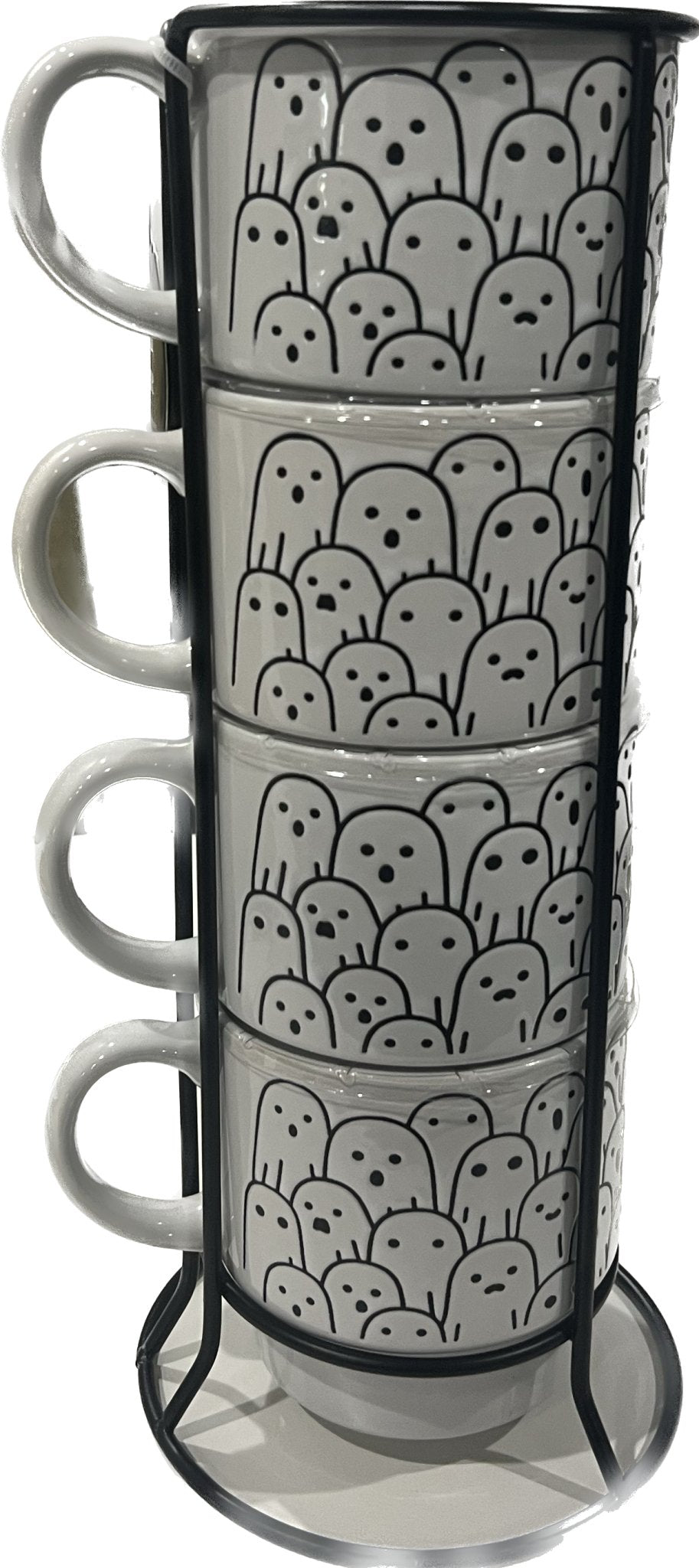 Halloween Ghost Coffee Mugs (Set of 4) - HER Home Design Boutique